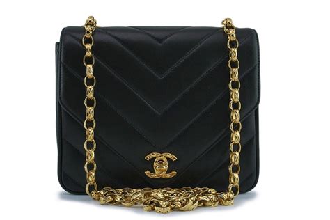 black chanel purse with gold chain|black chanel bag gold chain.